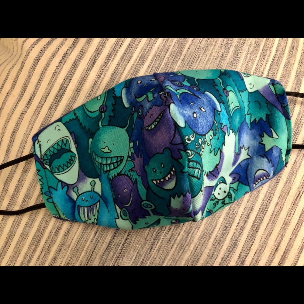 Boo! Toddler Face Mask